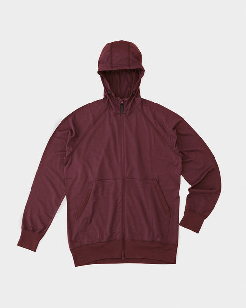 100% Merino Zip Hoody