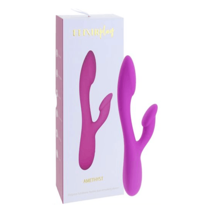 Amethyst Dual Stimulating Vibrator