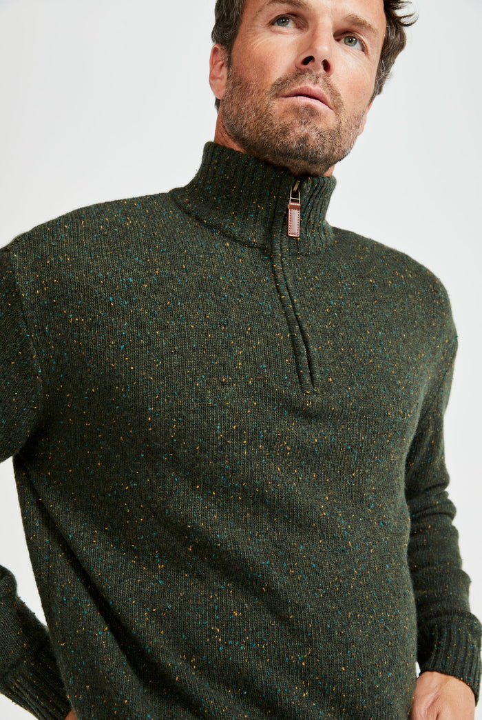 Ireland, Aran wool, jumper, Pullover, men's sweater, green sweater, knitwear,aran