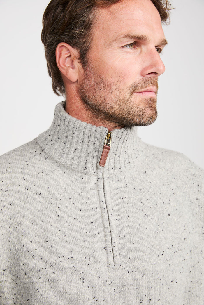 sweater, Ireland,aran wool, jumper, Pullover, men's sweater,grey