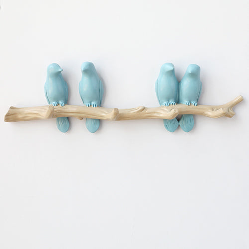 Chic Resin Bird Wall Hooks