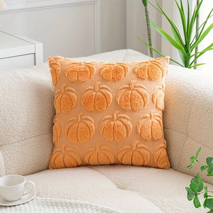 Elegant Halloween Pumpkin Pillowcase