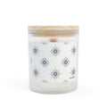Enchanted Midnight Mandala Candle (White)