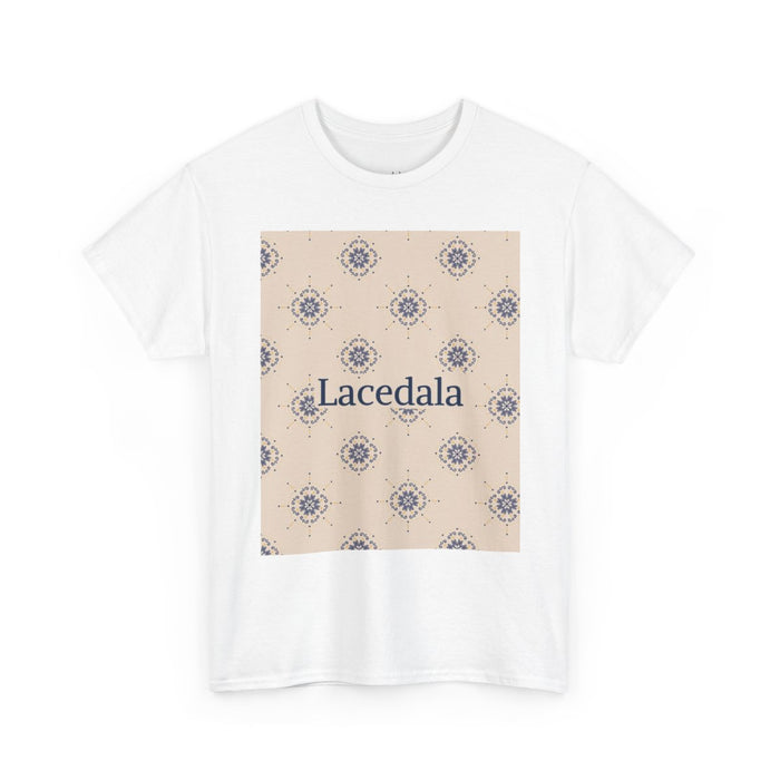 Enchanted Midnight Mandala Unisex T-Shirt (Cream) (Logo)