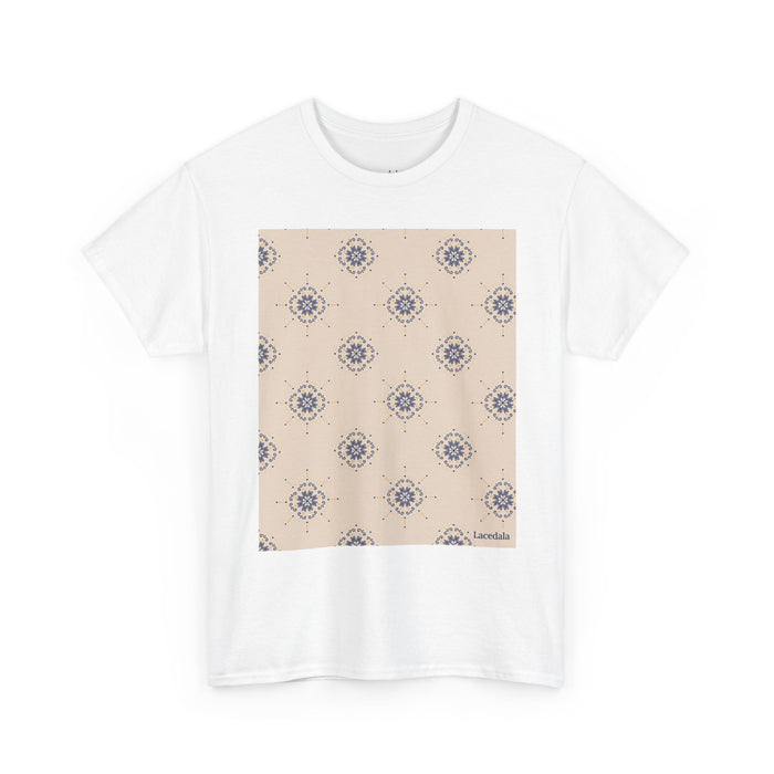 Enchanted Midnight Mandala Unisex T-Shirt (Cream)