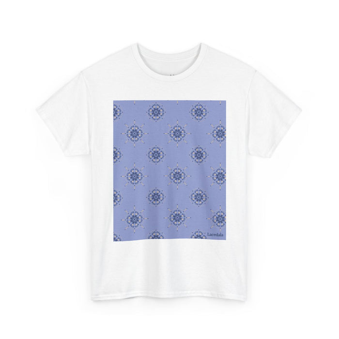 Enchanted Midnight Mandala Unisex T-Shirt (Navy Blue)