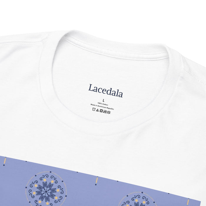 Enchanted Midnight Mandala Unisex T-Shirt (Navy Blue)