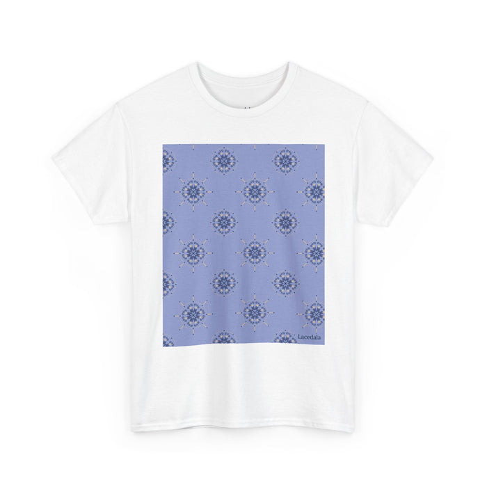 Enchanted Midnight Mandala Unisex T-Shirt (Navy Blue)