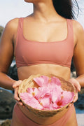 Encinitas Bikini Top // Terracotta