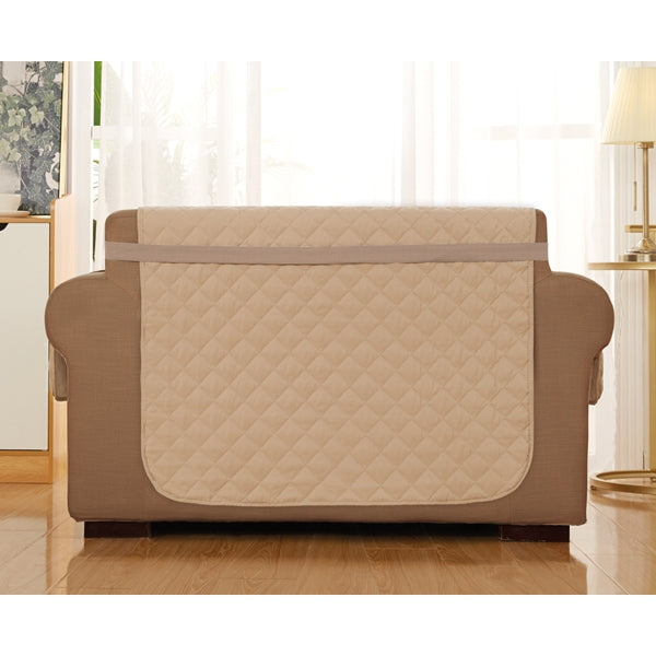Formr Quilted Sofa Protector - Charcoal