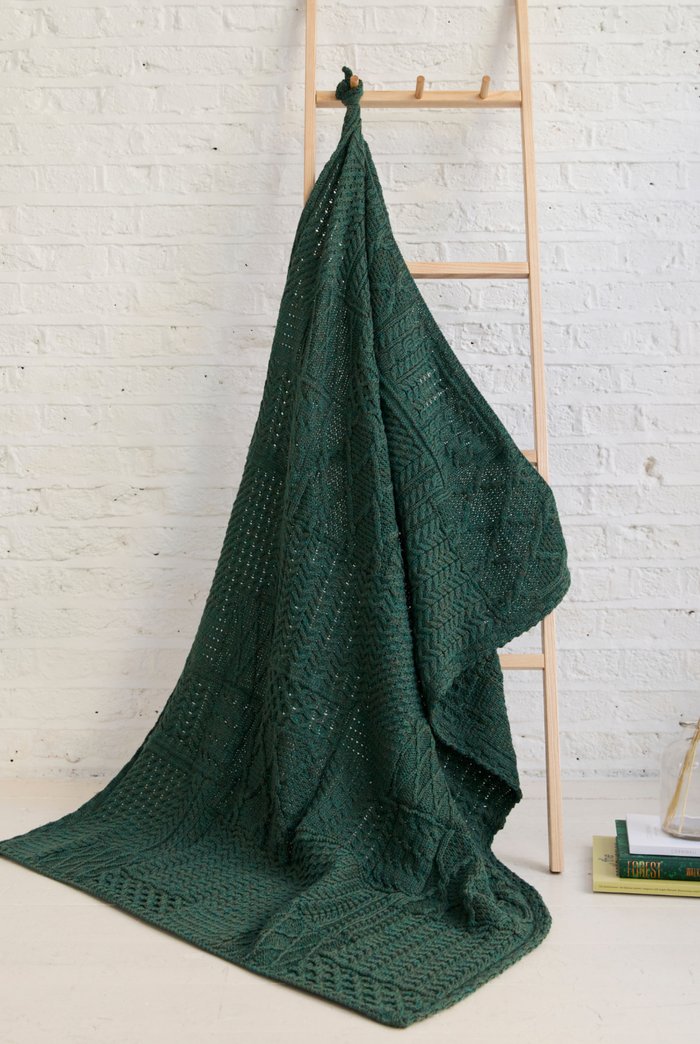 Merino wool,blanket, blanket, wool blankets, made in Ireland, knitwear, 100% wool blankets, Irish blankets, green