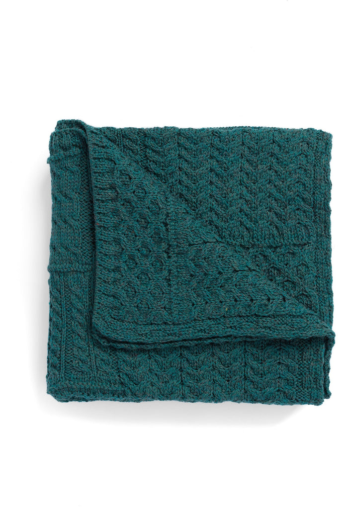 Merino wool, blanket, blankets, wool blankets, made in Ireland, knitwear, 100% wool blankets, Irish blankets, wool blanket for sale, green