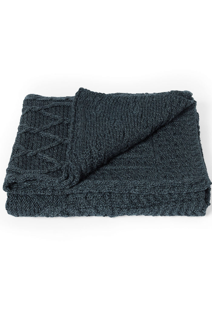 Merino wool, blanket, wool blankets, made in Ireland, knitwear, 100% wool blankets, grey, wool blankets for sale