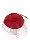 Lincraft Headband And Clip Fascinator, Ruth - Red