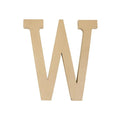 Makr Paper Mache, Jumbo Letter W- 60cm