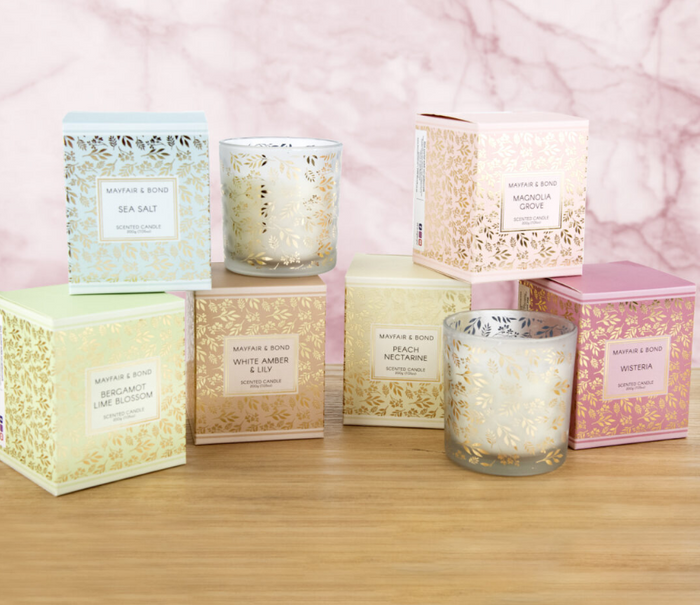 Mayfair & Bond Scented Candle, Sea Salt- 200g