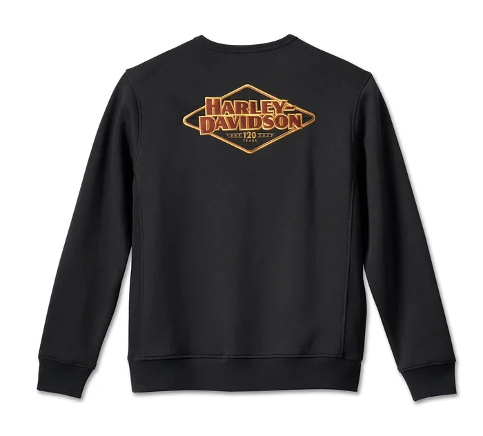 Men's 120th Anniversary Sweatshirt - Black Beauty - 96526-23VM
