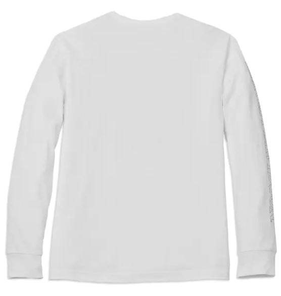 Men's Milwaukee Map Skull Long Sleeve Graphic Tee - 96066-22VM