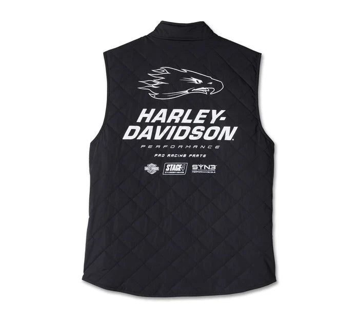 Men's Screamin' Eagle Vest - Black Beauty 97407-24VM