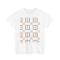 Moonlit Mandala Dream Unisex T-Shirt (White)