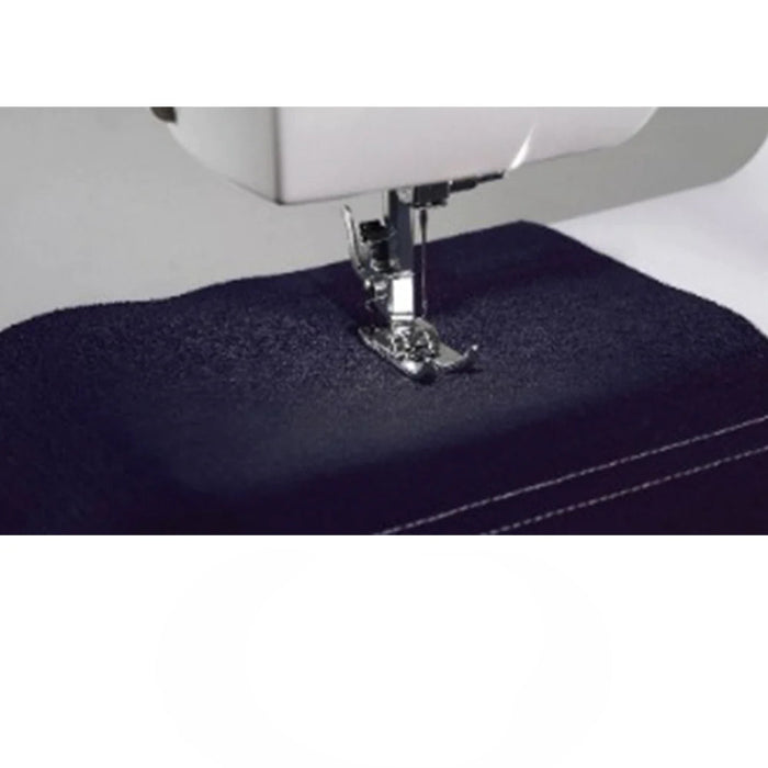 NECCHI K417A Sewing Machine, Manual Select 17 Stitch, Burgundy Cream