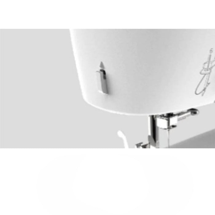 NECCHI K417A Sewing Machine, Manual Select 17 Stitch, Burgundy Cream