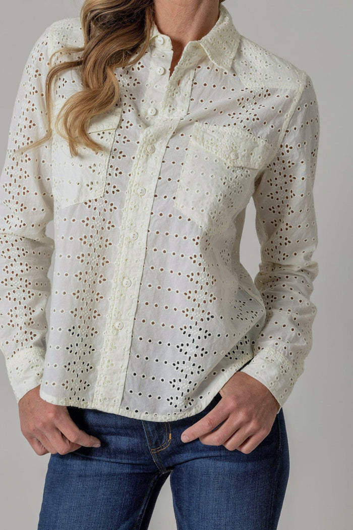 Rachel Eyelet Blouse