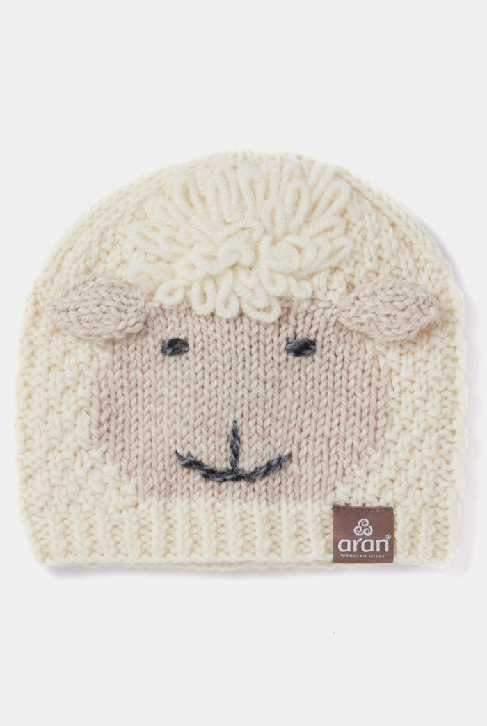 baby hat, Children's knitwear, Knitwear for baby, Ireland, wool hats, Aran,wool,cream