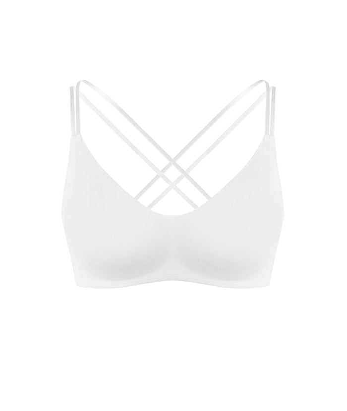 Cross Back Medium-support Bra