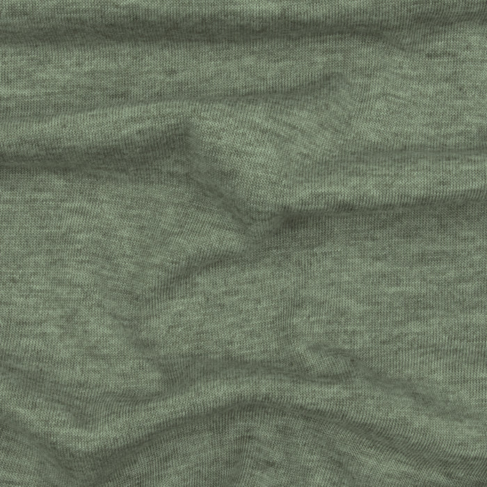 Close-up of breathable moss green fabric texture from The Boundary Waters outdoor shirt
