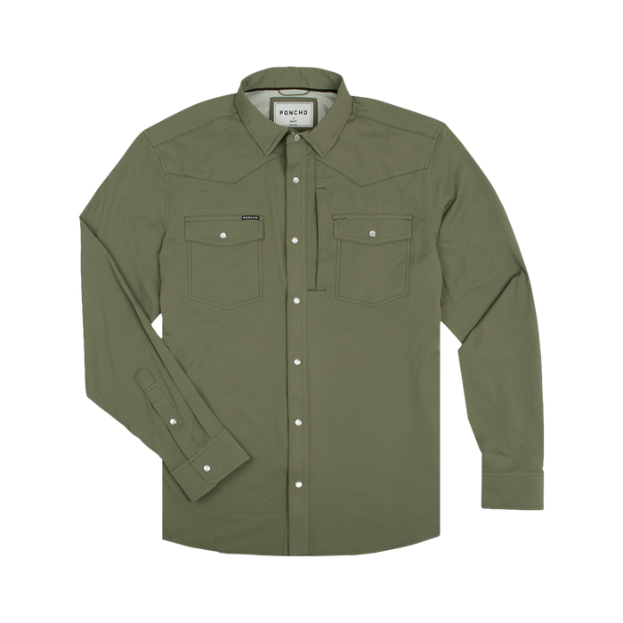 Product photo of The Brazos Poncho shirt