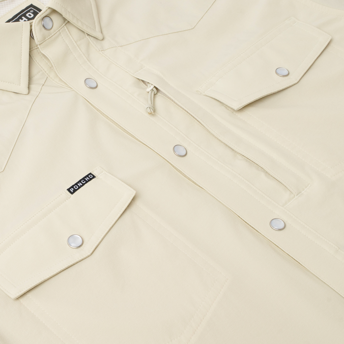 Flyover photo of The Buckskin shirt