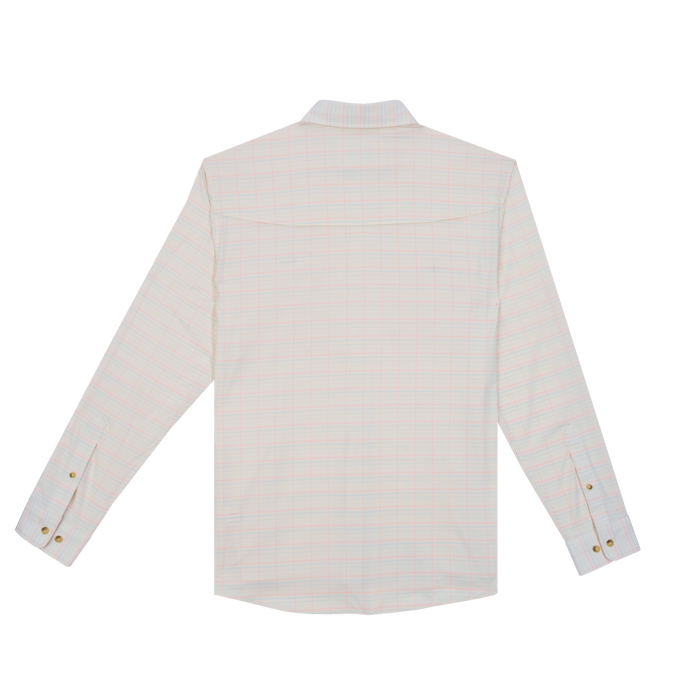 back of the cumberland long sleeve shirt