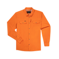 front of blaze orange long sleeve tuff-thread shirt
