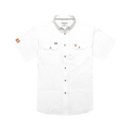 Product photo white texas longhorn embroidered shirt