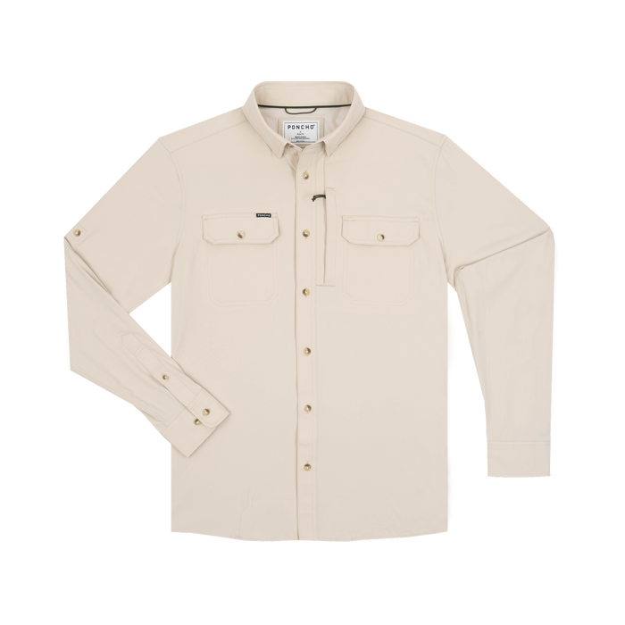 Product photo front of the hey buddy shirt