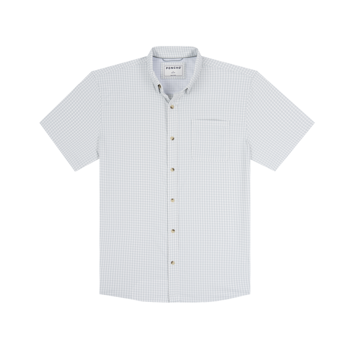 The Ozona light blue check short sleeve shirt