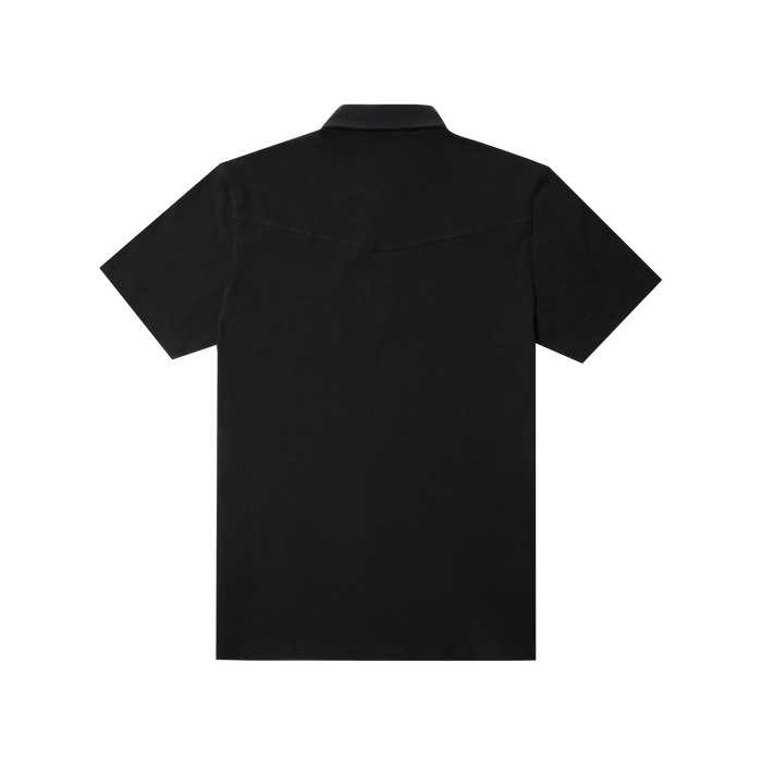 back of the permian black polo