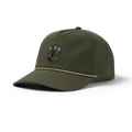 front of the popper hat