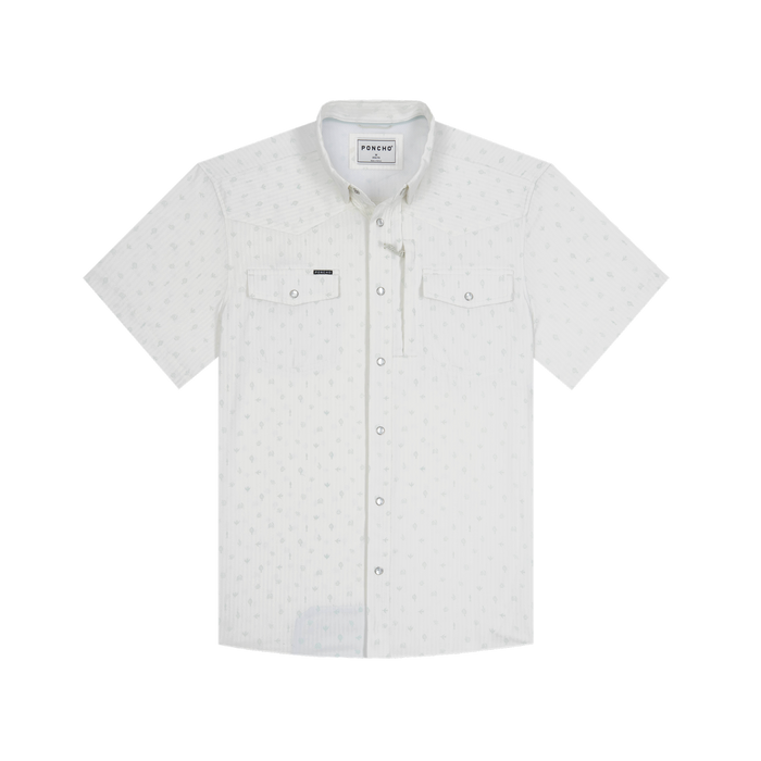 Product photo front of the surf no turf shirt