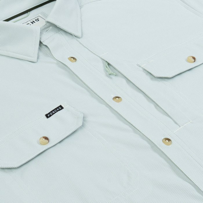 flyover photo of the topwater shirt front