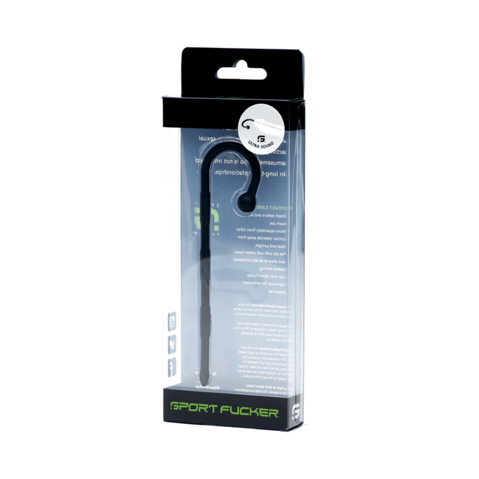 Ultra Sound Black – Premium Silicone Urethral Sound