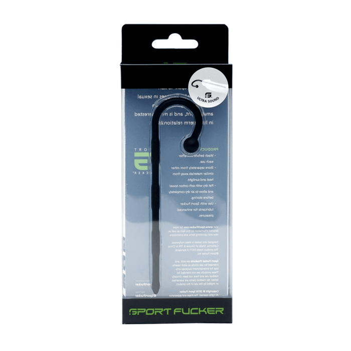 Ultra Sound Black – Premium Silicone Urethral Sound