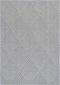 Vanuatu Menapi Ash Geometric Flatweave Rug