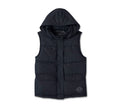 Women's Bar & Shield Quilted Vest - Black Beauty - 97434-24VW